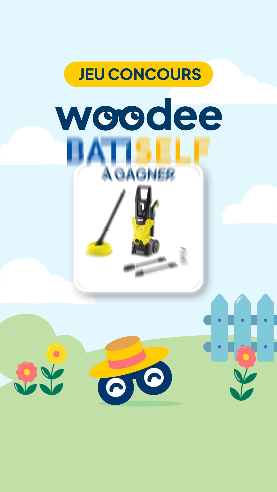 🎉 JEU CONCOURS du 18 au 27 mai !
🏆 Tentez de gagner le nettoyeur haute-pression…