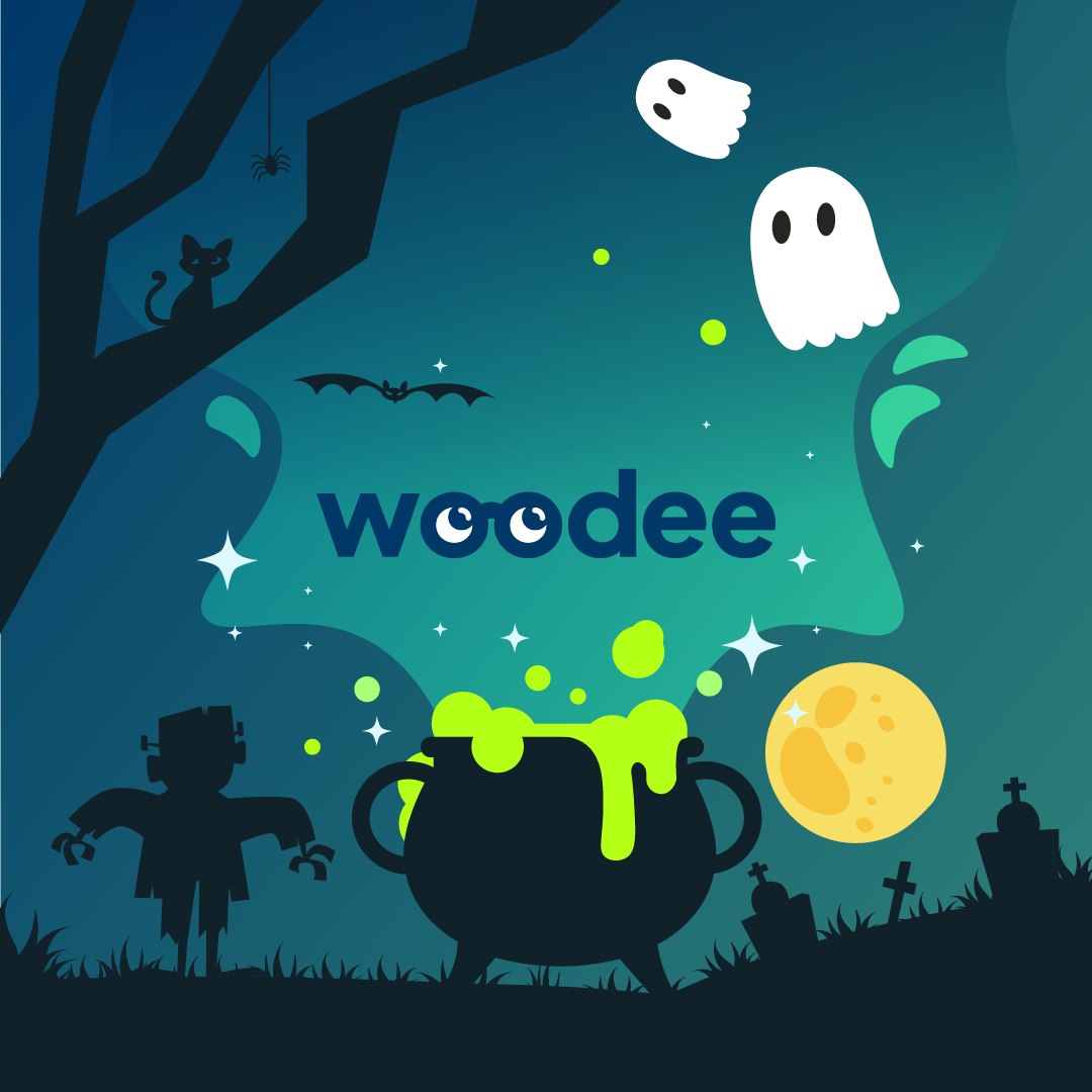 Que votre journée soit pleine de rires, de bonbons… et de bons plans sur woodee…