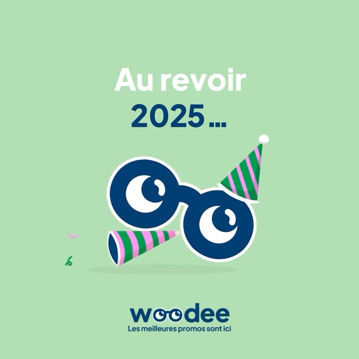 Hello 2026 🎉
Woodee vous souhaite une très belle année ✨