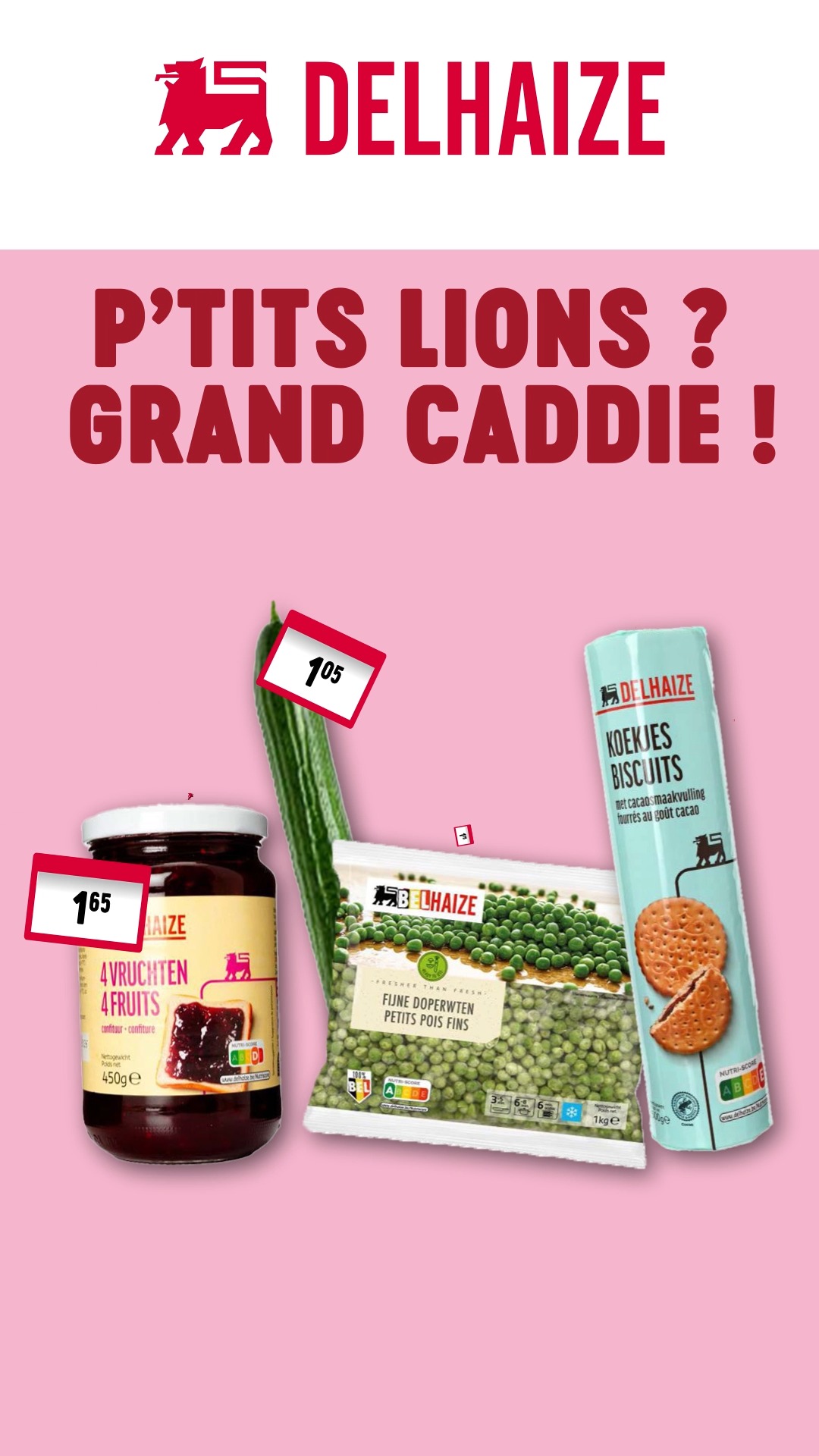 Little Lions chez Delhaize 🦁
À découvrir sur Woodee
Suivez Woodee pour les bons…
