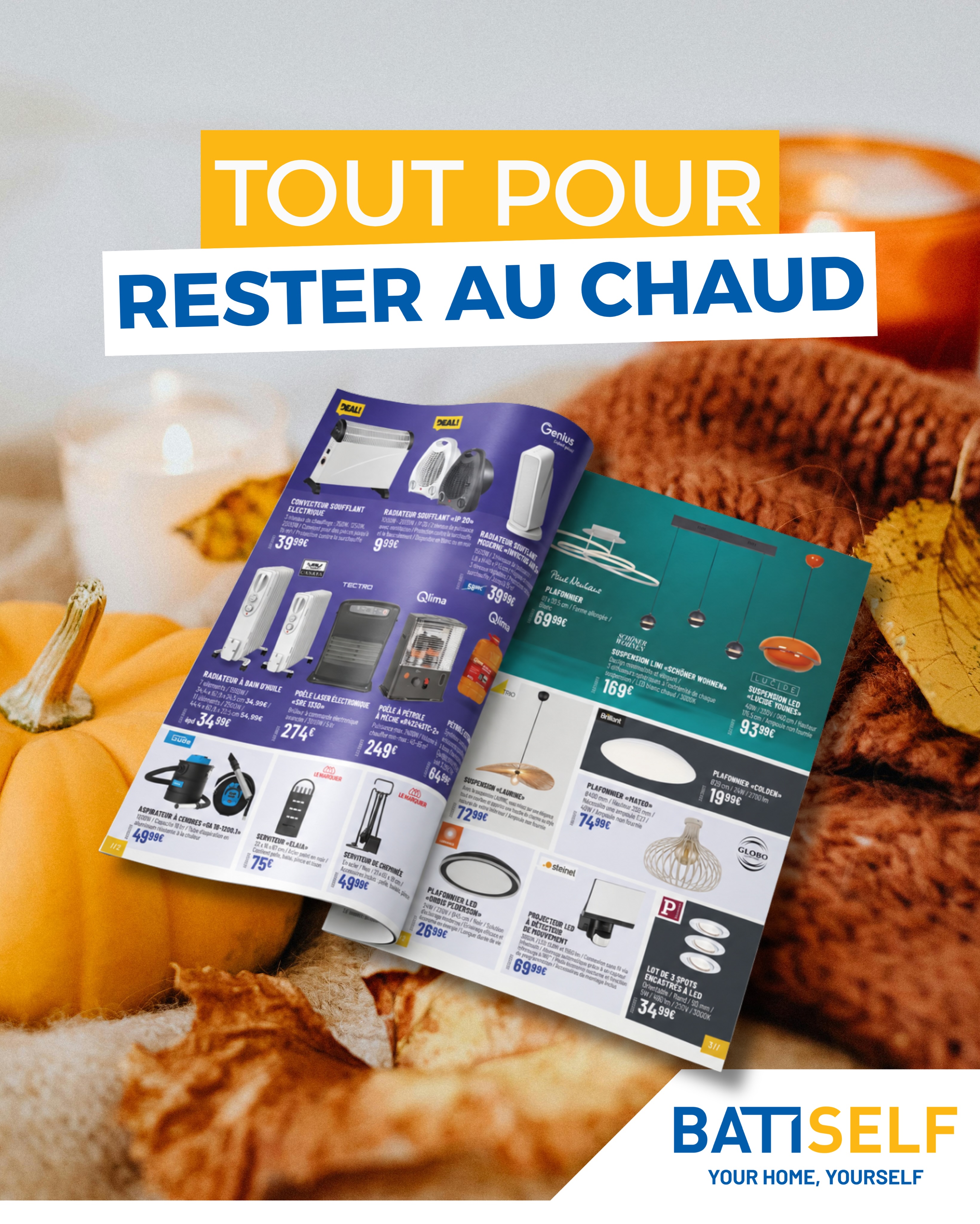 🍂 𝐓𝐨𝐮𝐭 𝐩𝐨𝐮𝐫 𝐫𝐞𝐬𝐭𝐞𝐫 𝐚𝐮 𝐜𝐡𝐚𝐮𝐝 𝐚𝐯𝐞𝐜 𝐁𝐚𝐭𝐢𝐬𝐞𝐥𝐟 !

Bois de chauffage, poêle électroni…