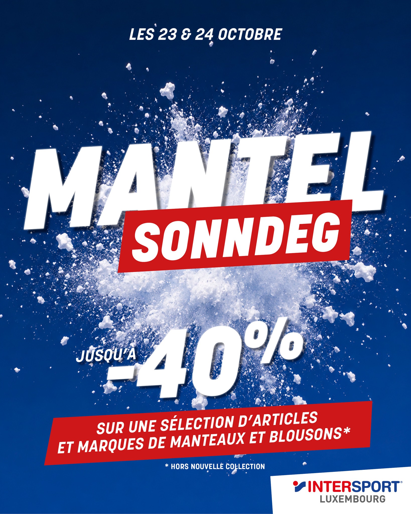 MANTEL SONNDEG : PROMOS DE DINGUE CHEZ INTERSPORT 🤑

Profite de super promos ju…
